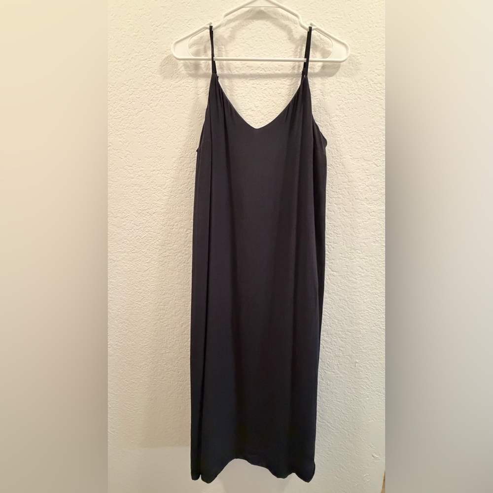 [GAP] Black Tie-Back Maxi Dress